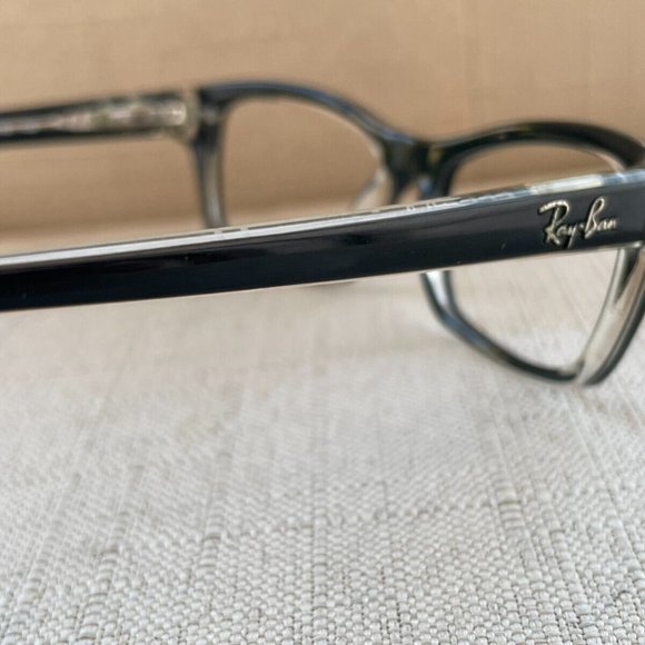 Ray-Ban Women Eyeglasses Black/Clear RB1550 18[]15 130 small face - Picture 9 of 11